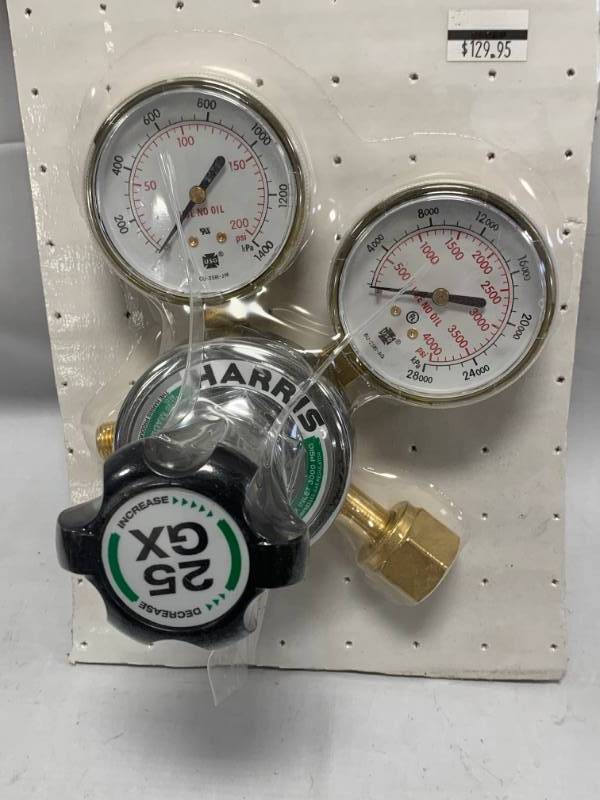 lot 68 image: Brand New Harris 25GX-145 Oxygen Regulator