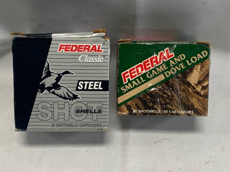 lot 103 image: 2 Boxes 20 Gauge Shells