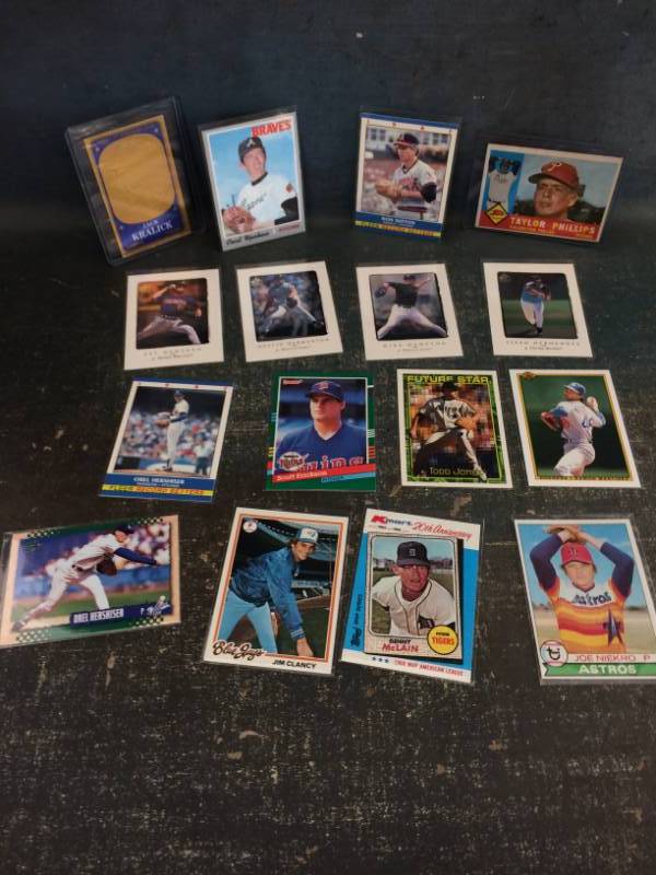 lot 59 image: MLB Pitchers Baseball Cards 1960s - 2000s - with Embossed All Star Don Sutton and More
