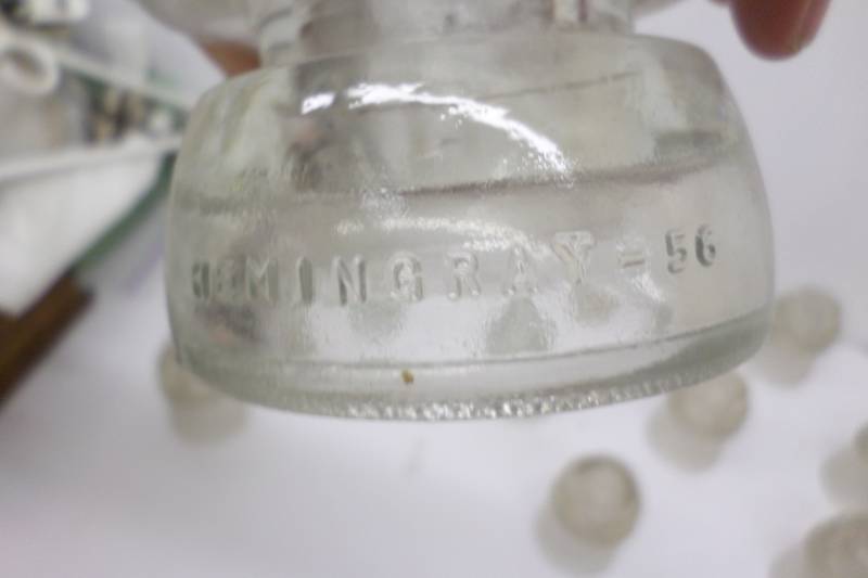 lot 93 image: 12 Vintage Insulators