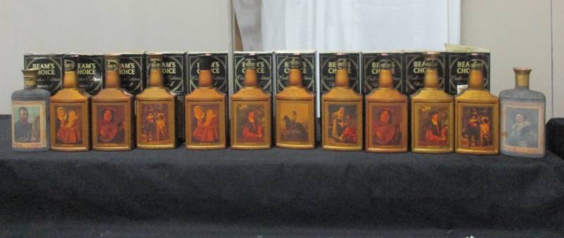 lot 31 image: Beams Choice Decanters Empty