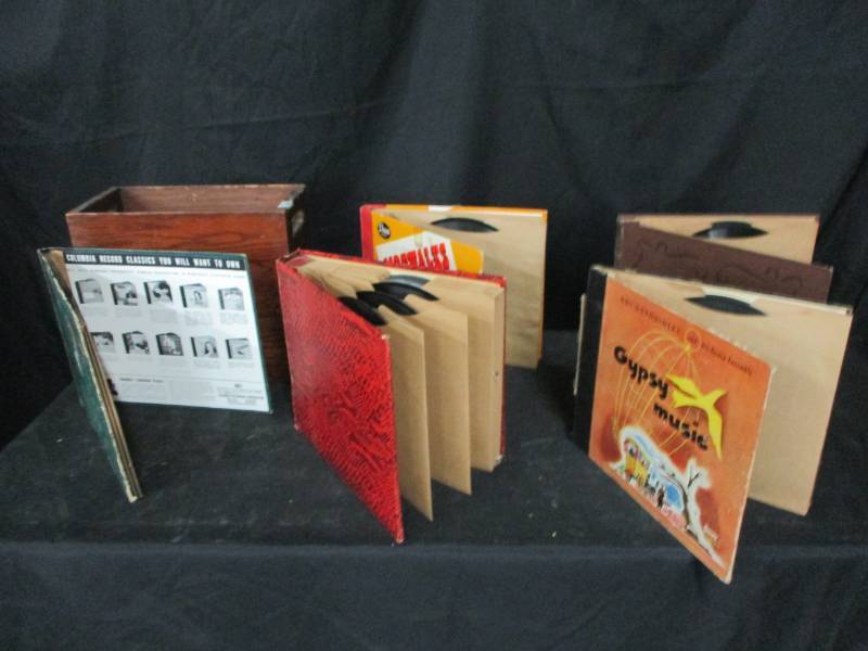 lot 41 image: Lots of Books full of Old Thick Records