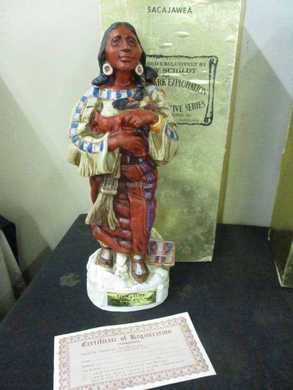 lot 60 image: Decanter Old and Unique Must be 21 to buy and pickup