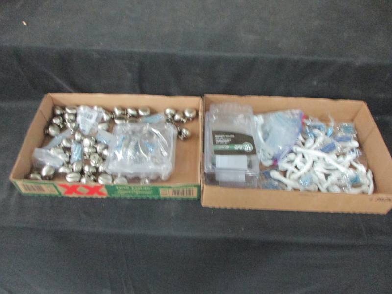 lot 117 image: Unused Door Nobs and handles
