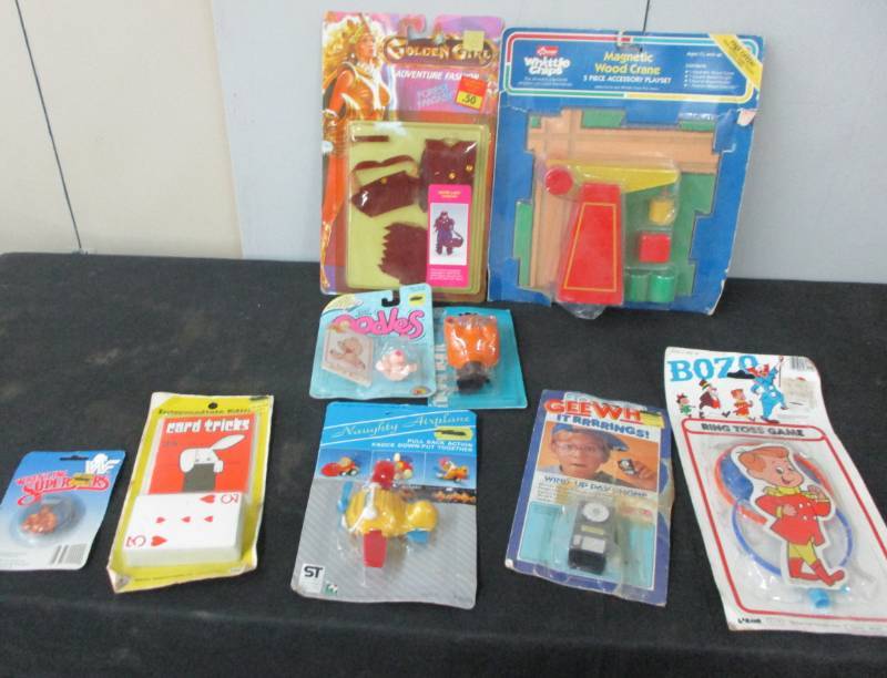 lot 153 image: old toys unopened