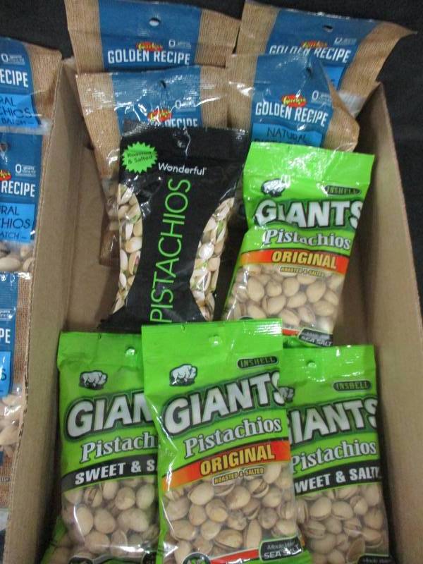 lot 170 image: 15 bags of pistachios