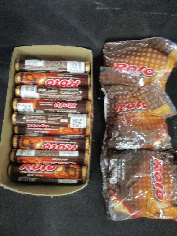 lot 177 image: 35 Packs or rolls of Rolos