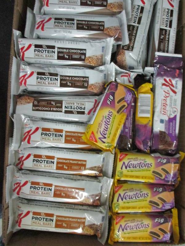 lot 193 image: 35 Protein and Breakfast bars