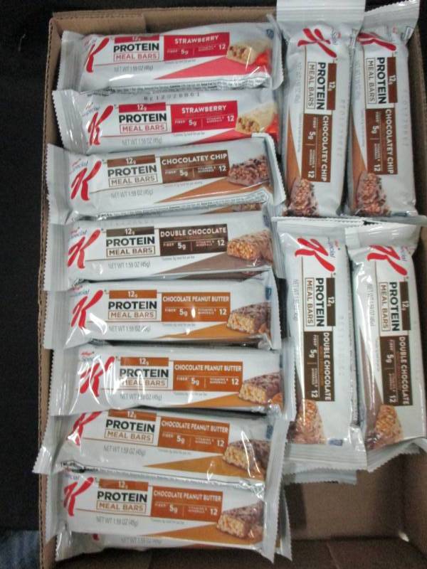 lot 196 image: 36 Special K Pretein Bars
