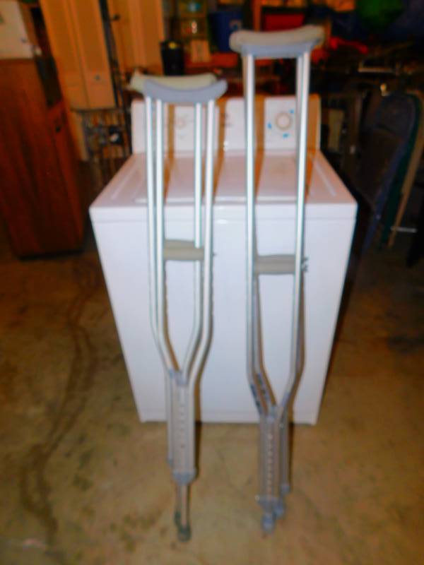 2 Pairs Of Crutches