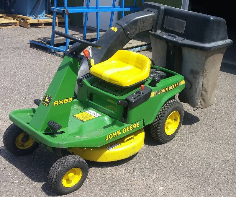 John Deere RX63 Riding Lawn Mower with Bagger St. Cloud No Reserves