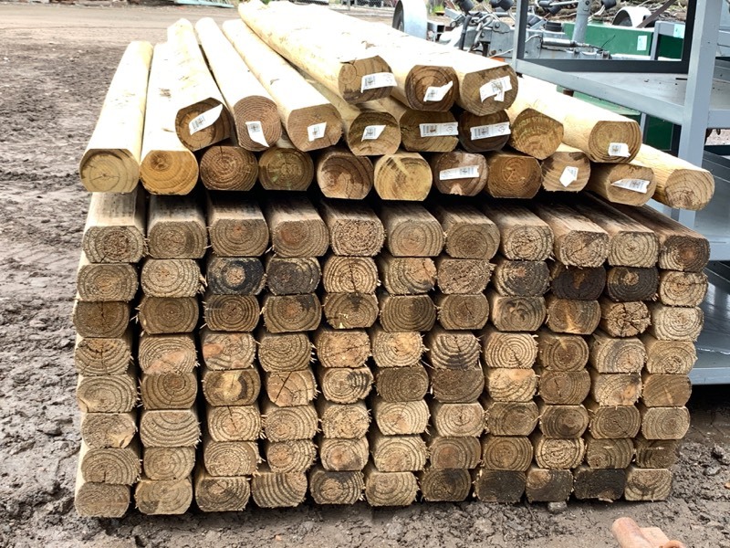 lot 25 image: (102) Treated Landscape Timbers
