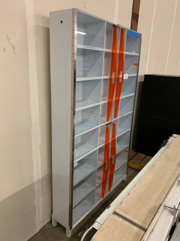 lot 12 image: PLASTIC SHELF CABINET