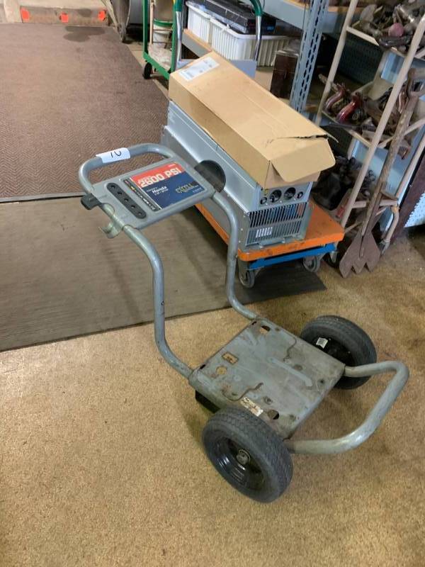 lot 70 image: PRESSURE WASHER FRAME