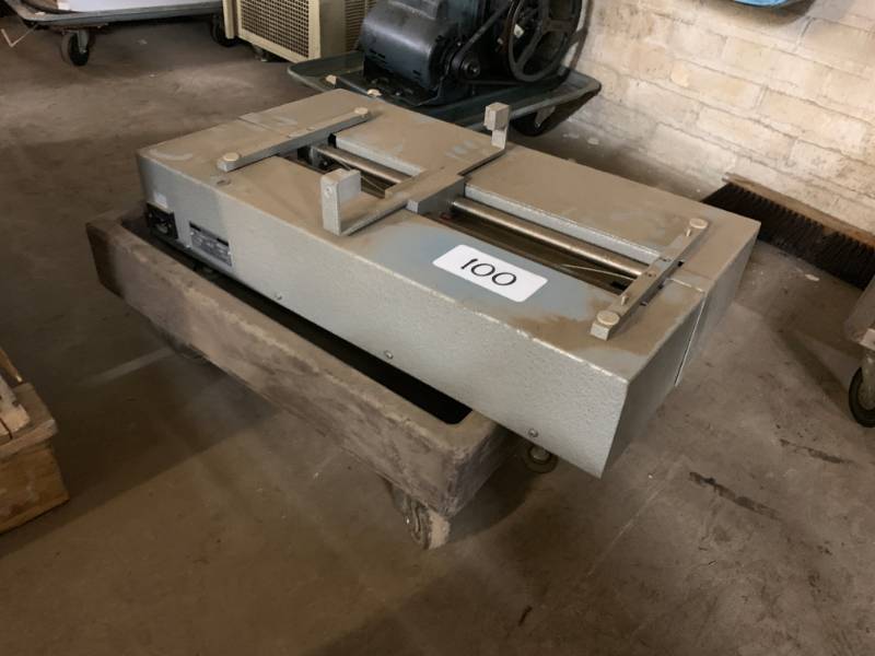 lot 100 image: ERICHSEN ROLL PROCESS MACHINE