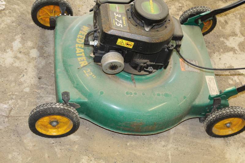 Weed eater 22 inch push mower sale