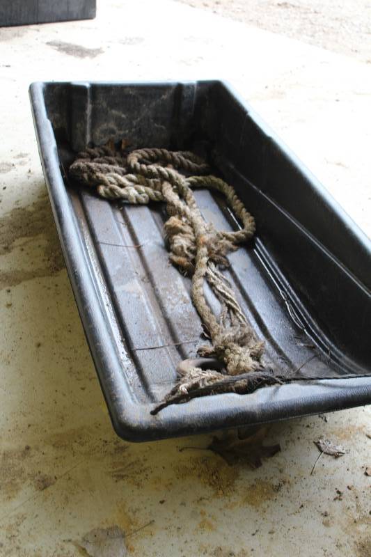 lot 411 image: Viking Plastic Snow Sled