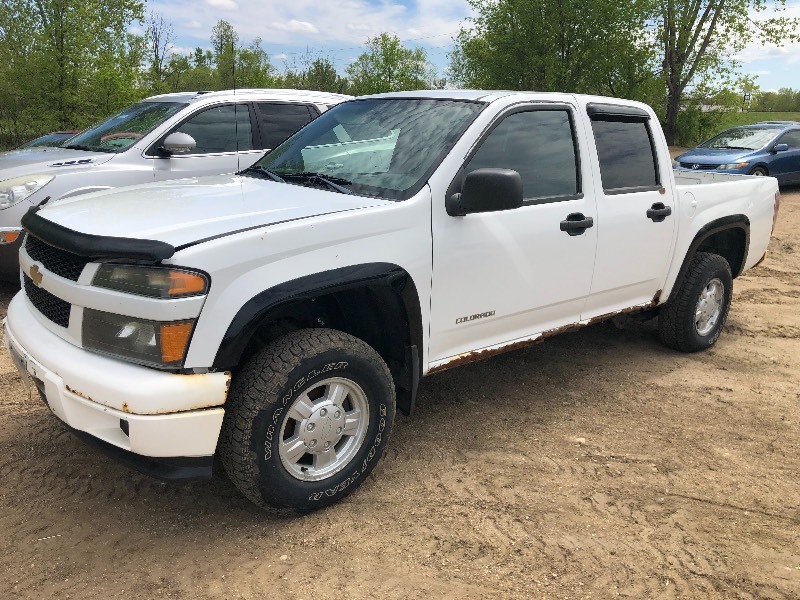 2005 CHEVY COLORADO CREW 4X4 NO RESERVE