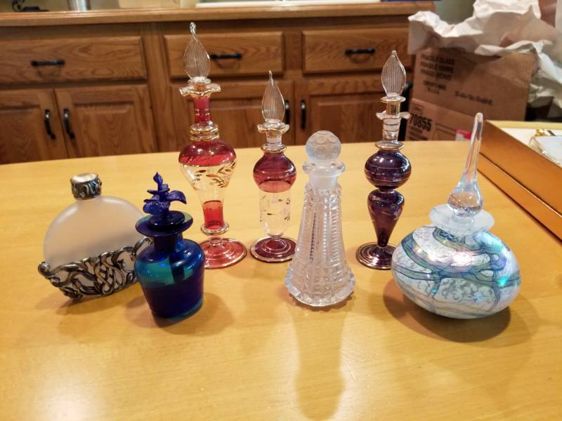 lot 25 image: Collection of 25 Ornate Perfume Bottles