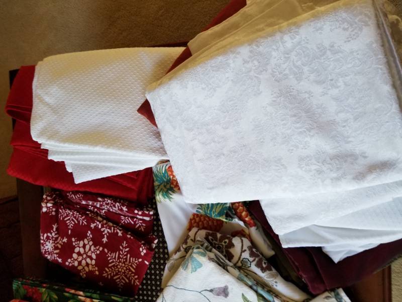 lot 72 image: Collection of Table Linens