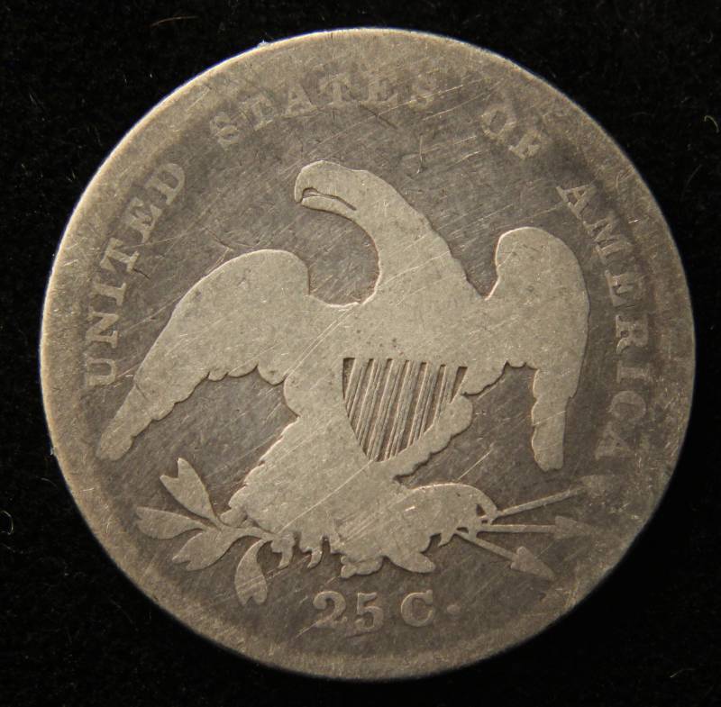 1831 US BUST SILVER QUARTER