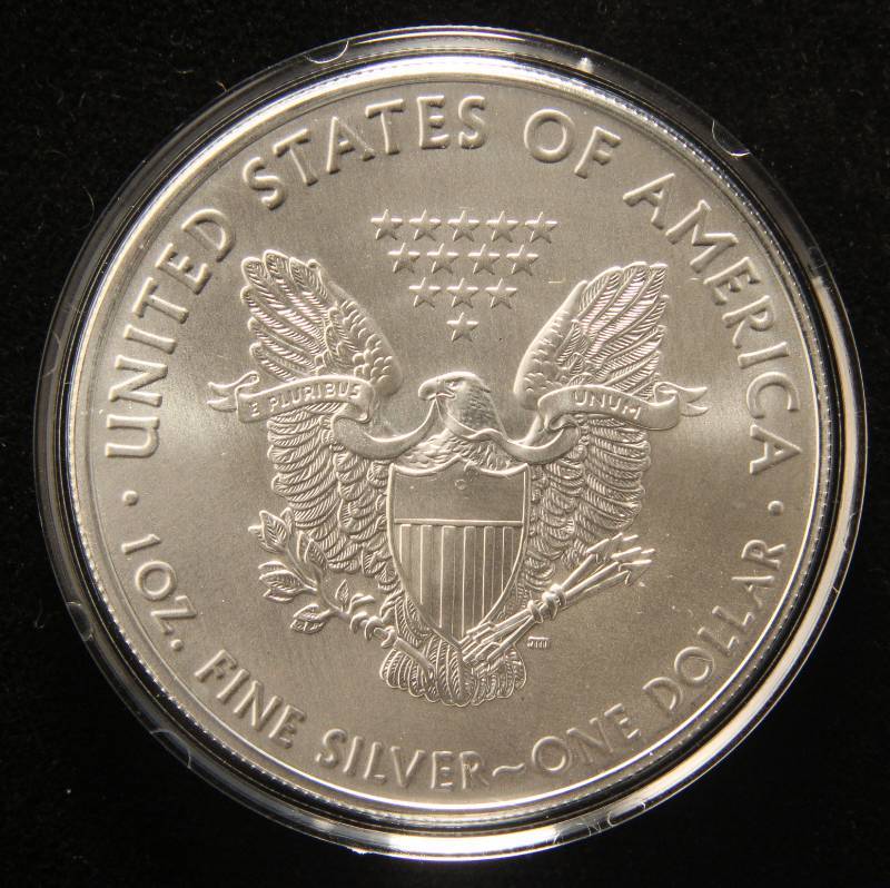 2019 AMERICAN SILVER EAGLE 1 TROY OZ. .999 FINE SILVER IN AIRTITE