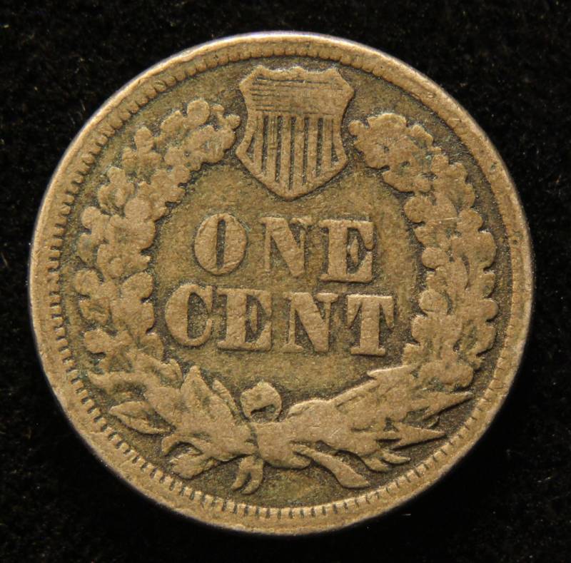 1861 INDIAN HEAD CENT FINE