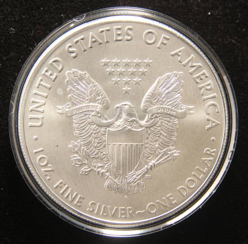 2019 AMERICAN SILVER EAGLE 1 TROY OZ. .999 FINE SILVER IN AIRTITE