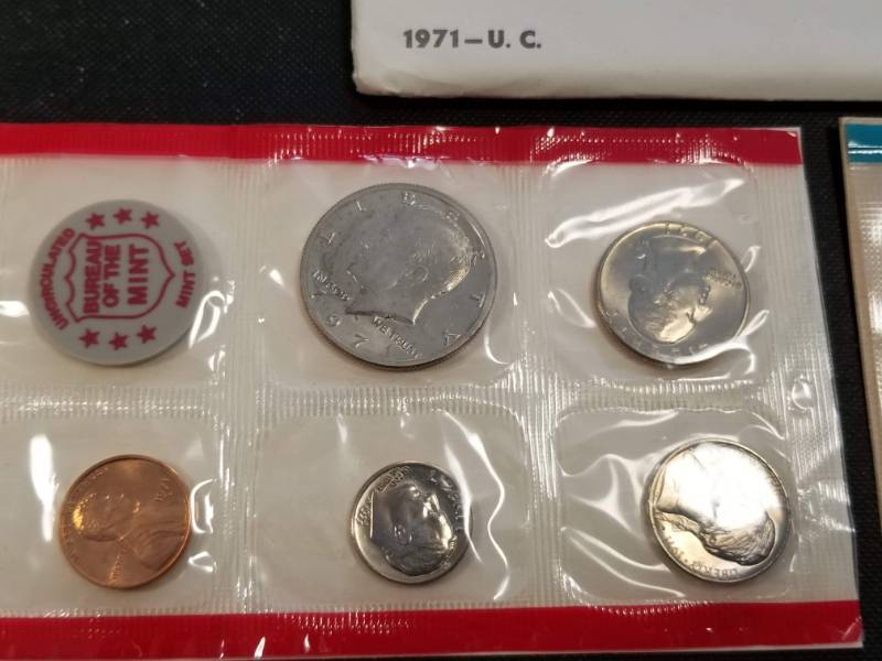 1971 US MINT SET IN ORIGINAL PACKAGING (12 COINS)
