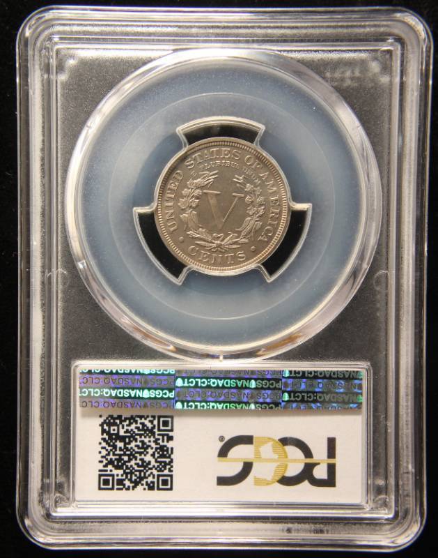 1911 PROOF US LIBERTY NICKEL PR65 PCGS