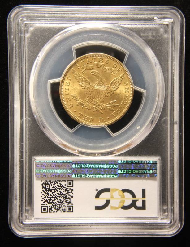 1907 US $10 GOLD LIBERTY MS63 PCGS