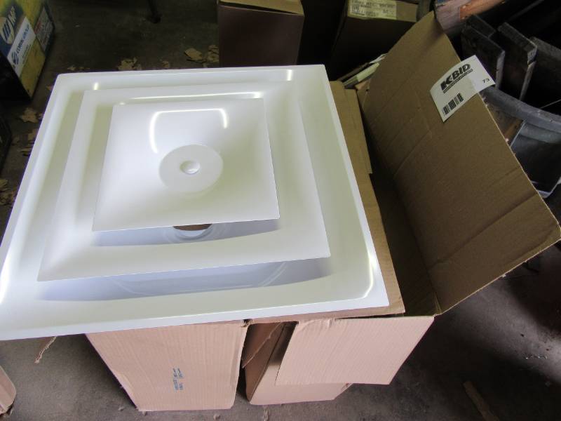 lot 73 image: Three Cone Ceiling Diffuser
