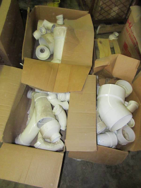 lot 93 image: PVC Pipe Fittings, Please See Close-Ups