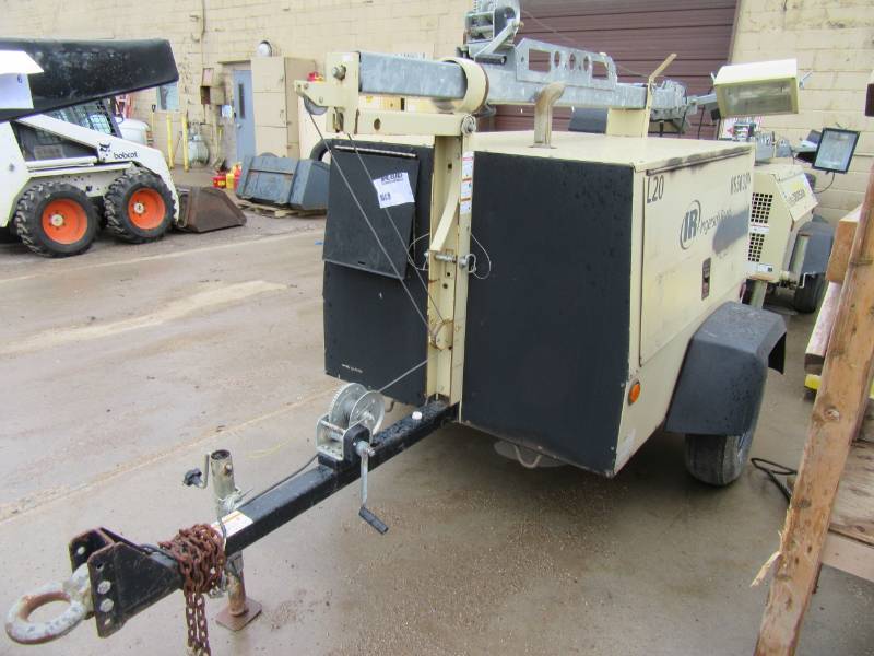 lot 5 image: INGERSOLL RAND LIGHT TOWER GENERATOR