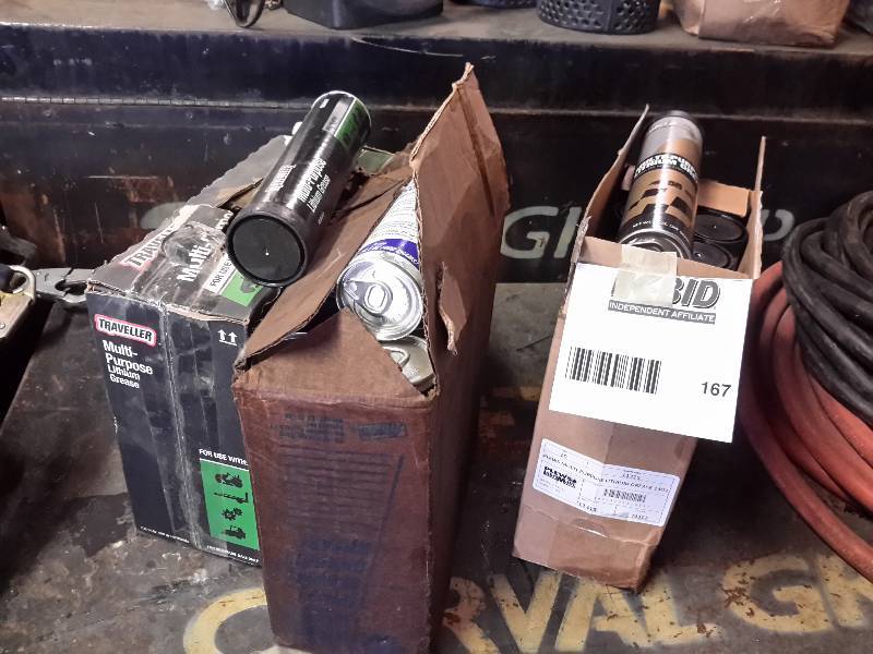 lot 167 image: 3 Cases of Grease, Please See Close-Ups