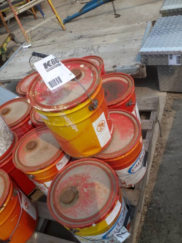 lot 61 image: 6 Buckets of Carboline