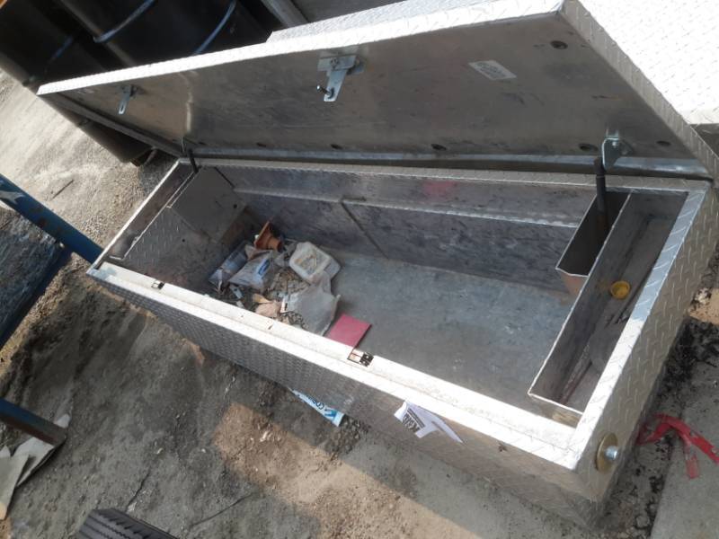 lot 65 image: Diamond Plated Toolbox