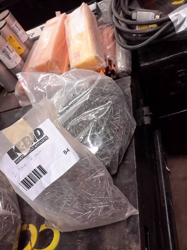 lot 54 image: 2 Bags of Nails, Please See Close-Ups