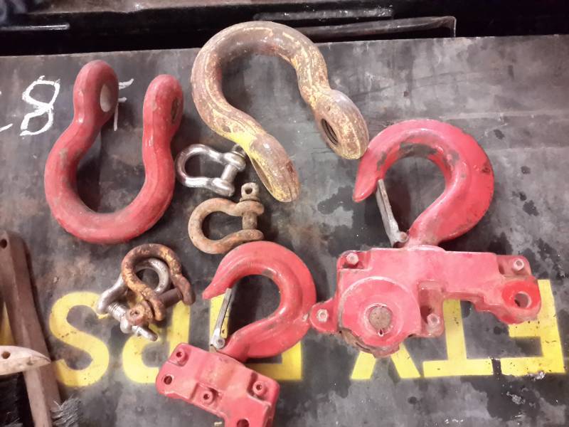 lot 111 image: Large Hooks, U Bolts, Please See Close-Ups