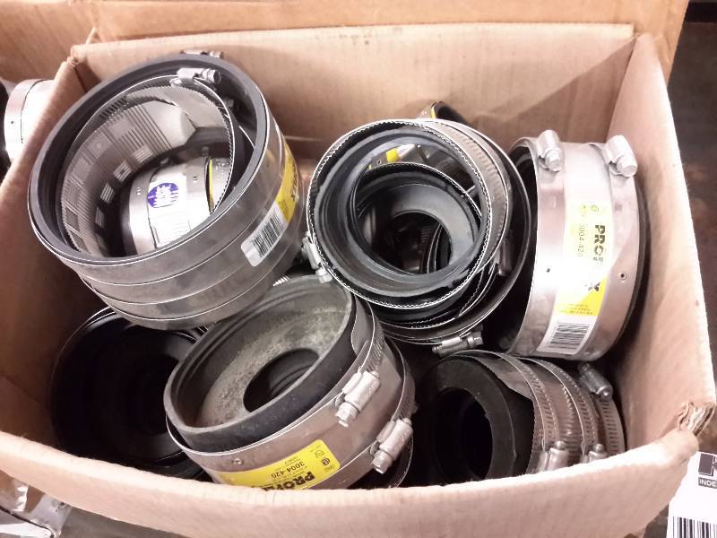 lot 114 image: NSF Couplings, Miscellaneous Sizes