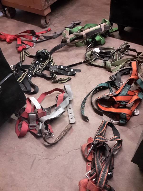 lot 207 image: Lot of Saftey Harnesses
