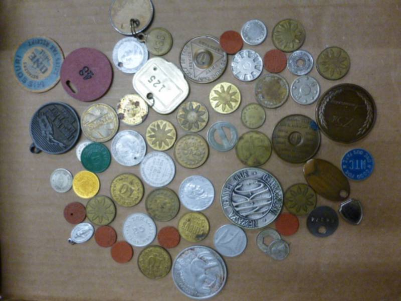 lot 89 image: Vintage Tokens