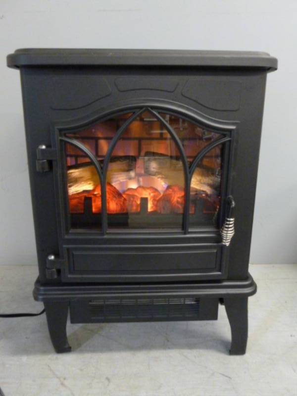 lot 158 image: Electric Fireplace Heater