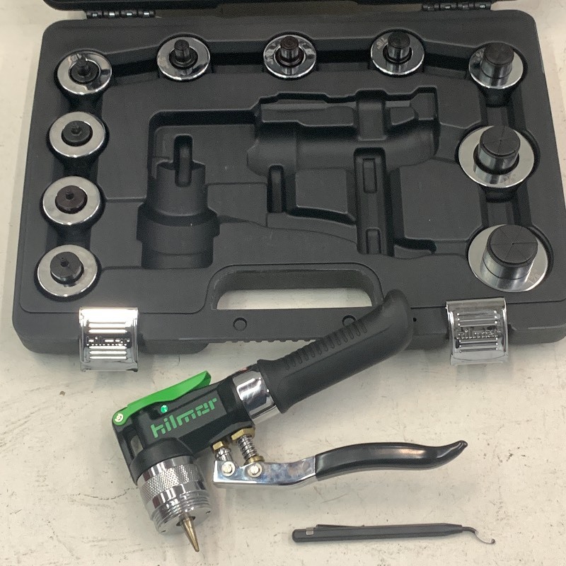 lot 12 image: Hilmor 11pc Hydraulic Compact Swage...