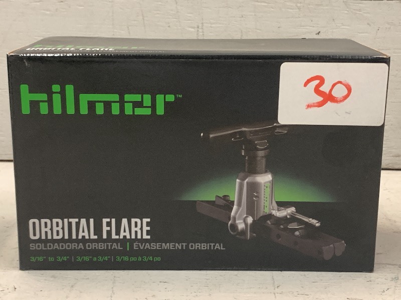 lot 30 image: Hilmor Orbital Flare 316-34 Ne...