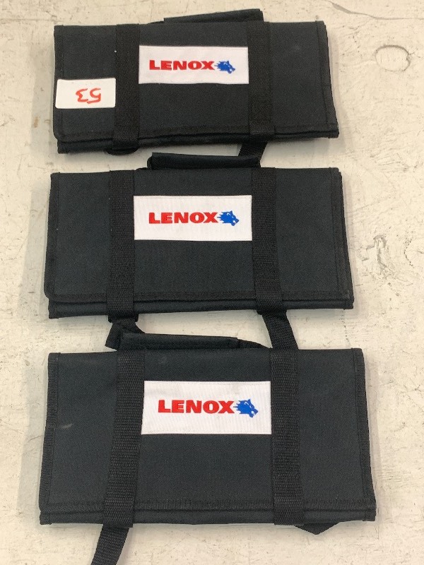 lot 53 image: (2) Lenox Tool Rolls, New...