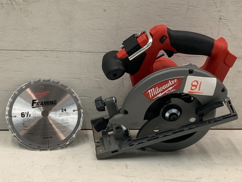 lot 81 image: Milwaukee FUEL M18 Cordless 6.5  C...