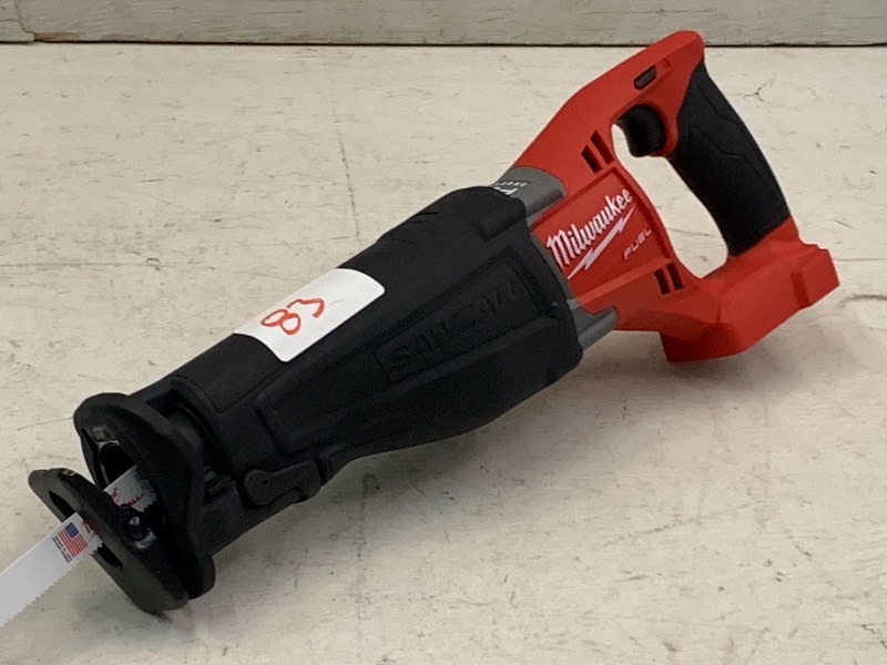 lot 83 image: Milwaukee FUEL M18 Cordless SAWZALL...