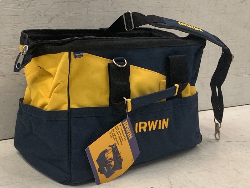 lot 55 image: Irwin 16 Contractors Bag, 9X10X...