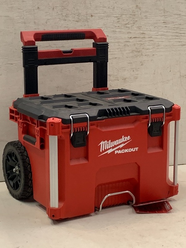 lot 62 image: Milwaukee Packout Rolling Toolbox, ...